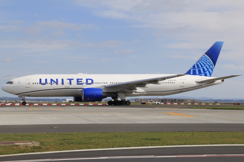 Photo of N785UA - United Airlines Boeing 777-200 at AKL on AeroXplorer Aviation Database