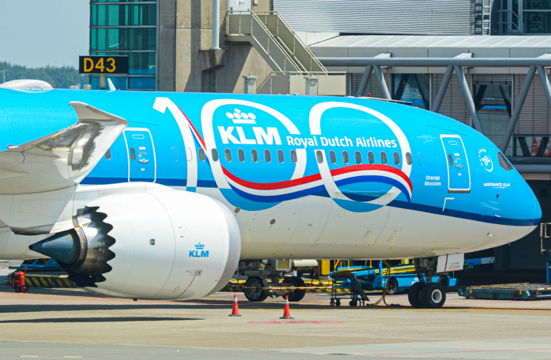 Photo of PH-BKA - KLM Boeing 787-10 at AMS on AeroXplorer Aviation Database