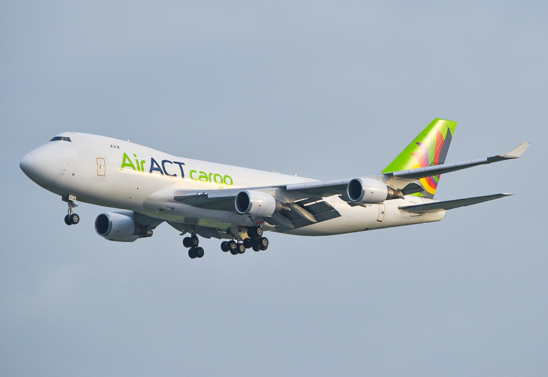 Photo of TC-ACM - AirACT Boeing 747-400F at SIN on AeroXplorer Aviation Database