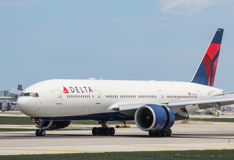 Photo of N709DN - Delta Airlines Boeing 777-200LR at ORD on AeroXplorer Aviation Database
