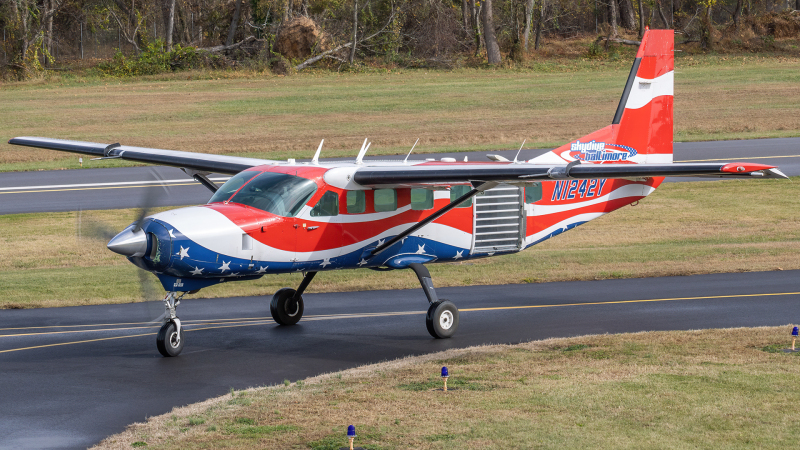 Photo of N1242Y - Skydive Baltimore Cessna 208 Grand Caravan at CGS on AeroXplorer Aviation Database