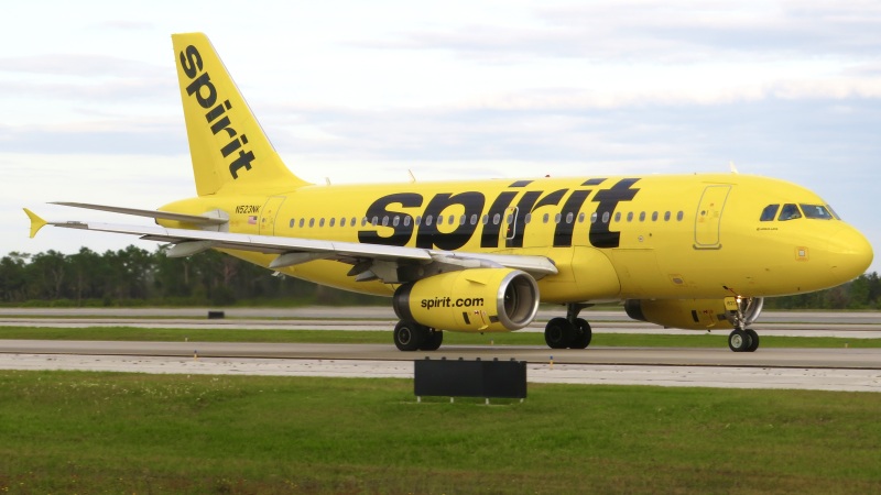 Photo of N523NK - Spirit Airlines Airbus A319 at MCO on AeroXplorer Aviation Database