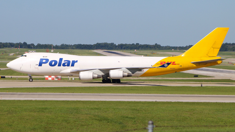 Photo of N453PA - Polar Air Boeing 747-400F at CVG on AeroXplorer Aviation Database
