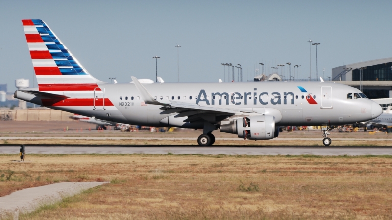 Photo of N9021H - American Airlines Airbus A319 at DFW on AeroXplorer Aviation Database