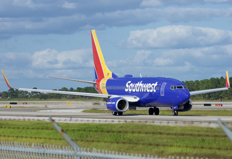 Photo of N7729A - Southwest Airlines Boeing 737-700 at MCO on AeroXplorer Aviation Database