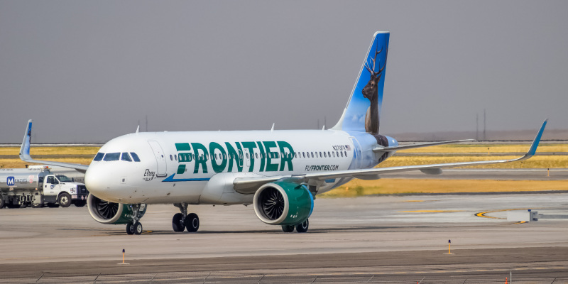 Photo of N370FR - Frontier Airlines Airbus A320-200N at DEN on AeroXplorer Aviation Database