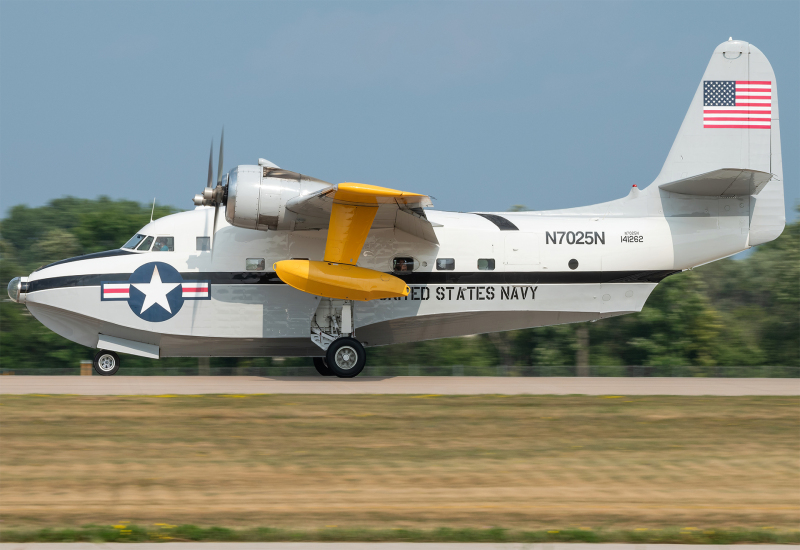 Photo of N7025N - PRIVATE Grumman Albatross at OSH on AeroXplorer Aviation Database