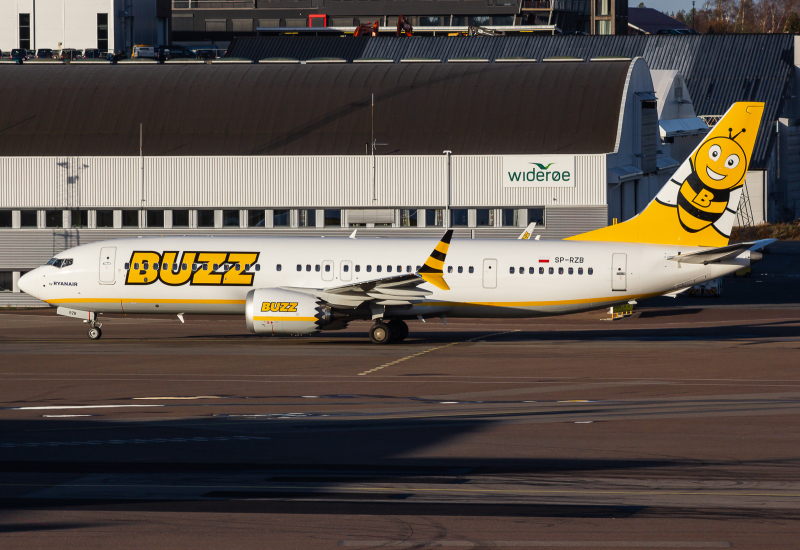 Photo of SP-RZB - RyanAir Boeing 737 MAX 8 at TRF on AeroXplorer Aviation Database