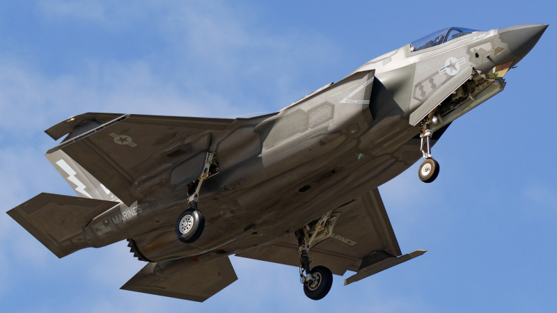 Photo of 169166 - USMC - United States Marine Corp Lockheed Martin F-35 Lightning at NIP on AeroXplorer Aviation Database