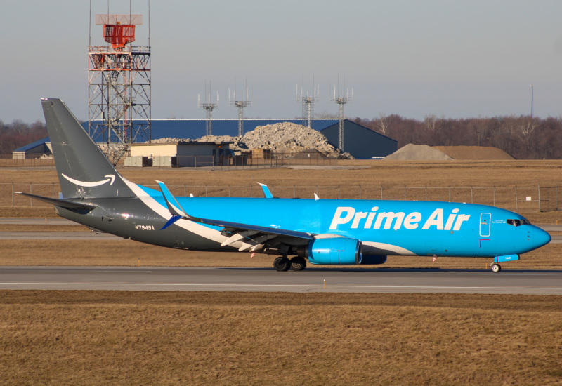 Photo of N7949A - Prime Air Boeing 737-800 at CVG on AeroXplorer Aviation Database