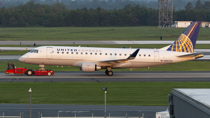 Photo of N88326 - United Express Embraer E175 at IAD on AeroXplorer Aviation Database
