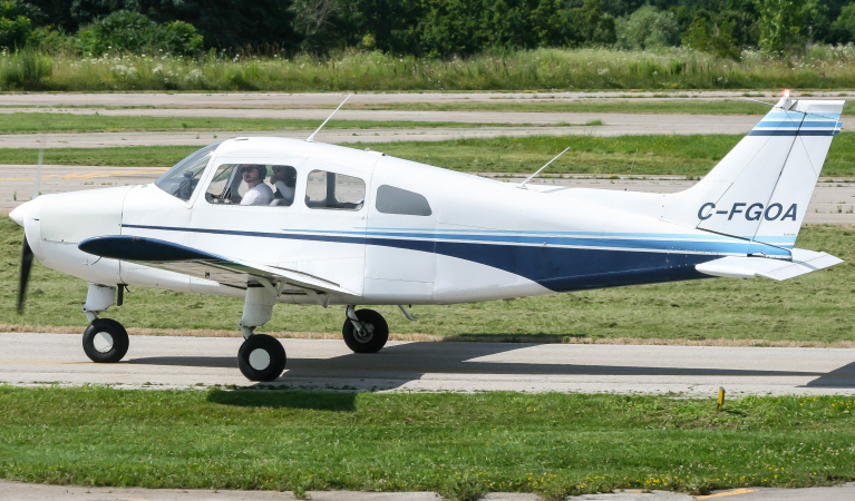 Photo of C-FGOA - PRIVATE Beechcraft A23-19 Musketeer Sport III at ZBA on AeroXplorer Aviation Database