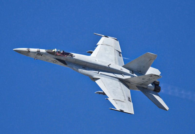 Photo of 224 - USAF - United States Air Force F/A-18 Hornet at NKX on AeroXplorer Aviation Database