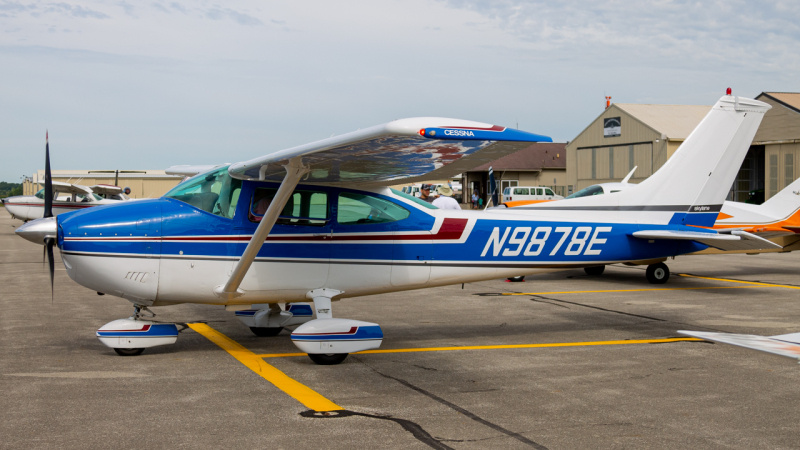 Photo of N9878E - PRIVATE Cessna 182 Skylane at DLZ on AeroXplorer Aviation Database