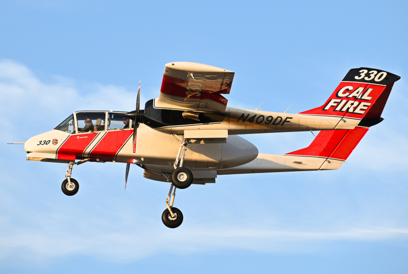 Photo of N409DF - PRIVATE North American OV-10 Bronco at RNM on AeroXplorer Aviation Database