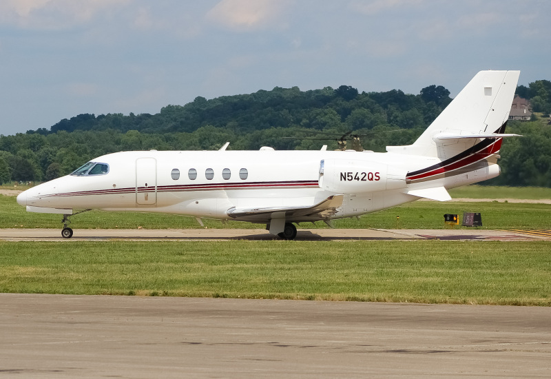 Photo of N542QS - NetJets Cessna Citation Latitude at LUK on AeroXplorer Aviation Database