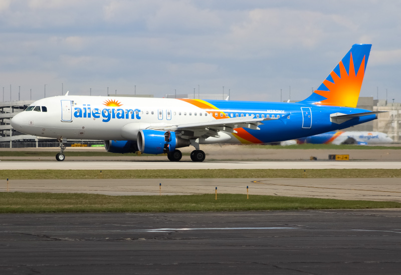 Photo of N280NV - Allegiant Air Airbus A320 at CVG on AeroXplorer Aviation Database
