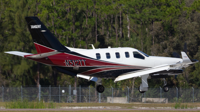 Photo of N312TT - PRIVATE Socata TBM-700 at APF on AeroXplorer Aviation Database