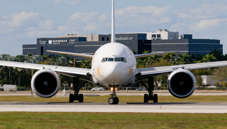 Photo of ET-AVT - Ethiopian Airlines Boeing 777-F at MIA on AeroXplorer Aviation Database