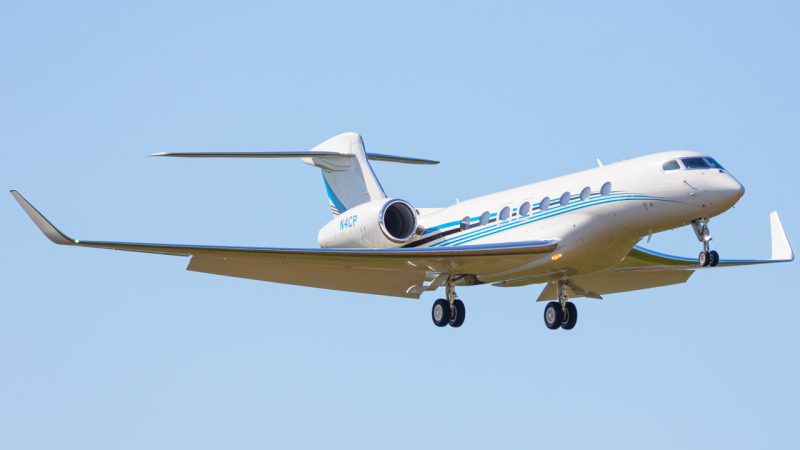 Photo of N4CP - PRIVATE Gulfstream G650 at APF on AeroXplorer Aviation Database