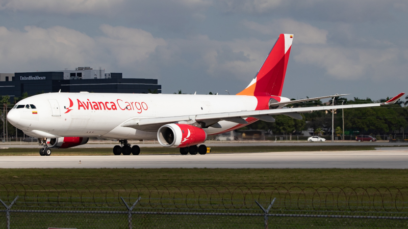 Photo of N336QT - Avianca Cargo Airbus A330-200F at MIA on AeroXplorer Aviation Database