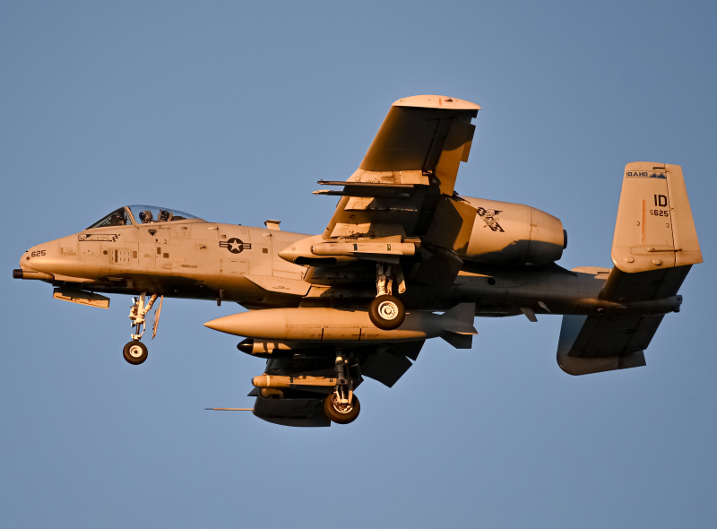 Photo of 78-0625 - USAF - United States Air Force Fairchild A-10C Thunderbolt II at NZY on AeroXplorer Aviation Database