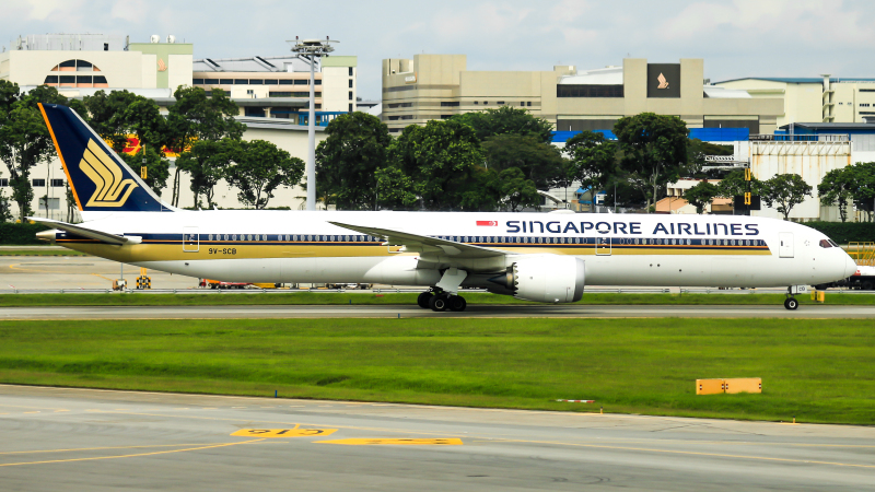 Photo of 9V-SCB - Singapore Airlines Boeing 787-10 at SIN on AeroXplorer Aviation Database