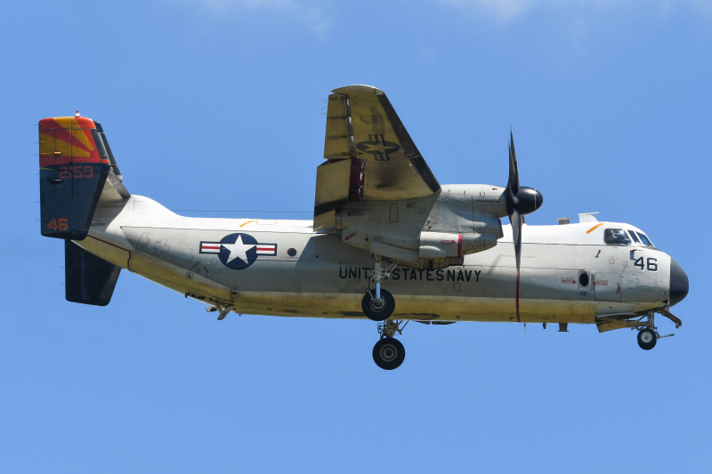 Photo of 462159 - USN - United States Navy Grumman C-2 Greyhound at ACY on AeroXplorer Aviation Database