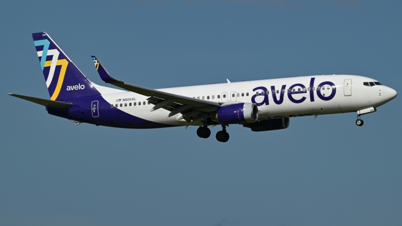 Photo of N806VL - Avelo Airlines Boeing 737-800 at MCO on AeroXplorer Aviation Database