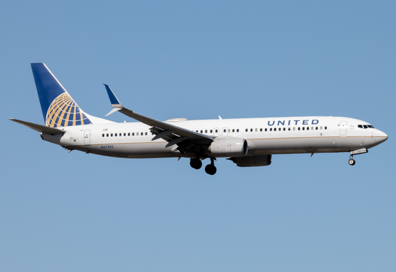 Photo of N67815 - United Airlines Boeing 737-900ER at BOI on AeroXplorer Aviation Database