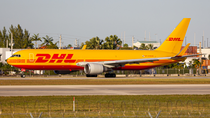 Photo of HP-3310DAE - DHL Boeing 767-300F at MIA on AeroXplorer Aviation Database