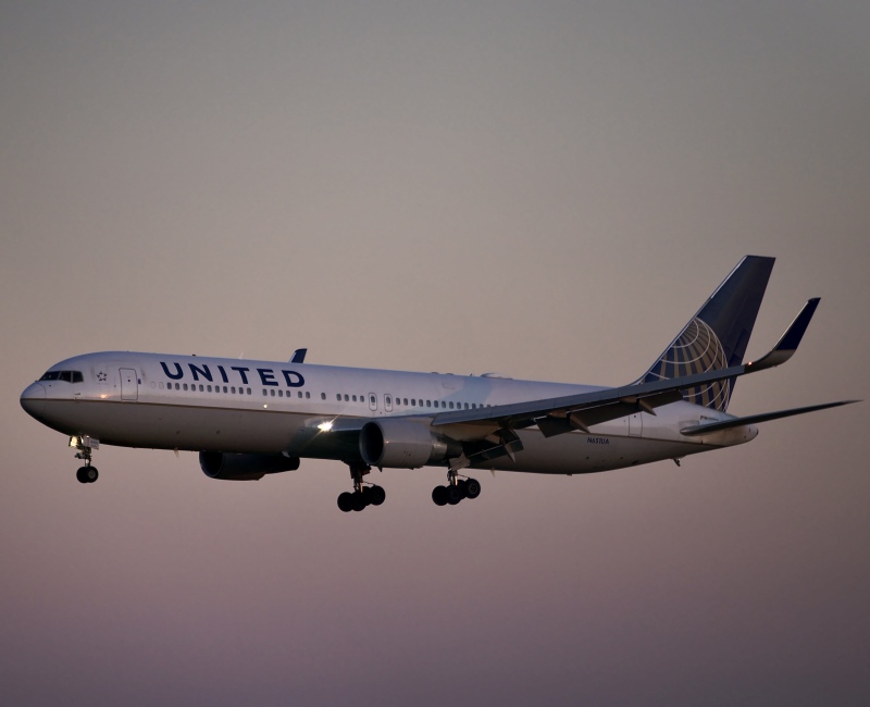 Photo of N651UA - United Airlines Boeing 767-300ER at CLT on AeroXplorer Aviation Database