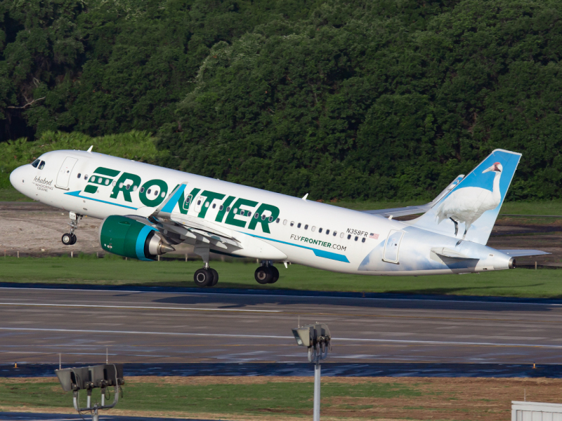 Photo of N358FR - Frontier Airlines Airbus A320NEO at TPA on AeroXplorer Aviation Database