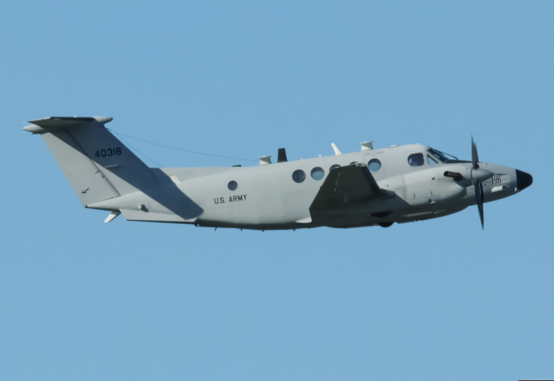 Photo of 94-00318 - US Army  Beechcraft C-12 at MDT on AeroXplorer Aviation Database
