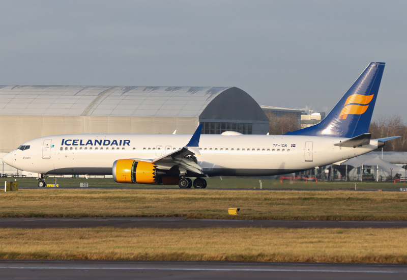 Photo of TF-ICN - Icelandair Boeing 737 MAX 8 at MAN on AeroXplorer Aviation Database