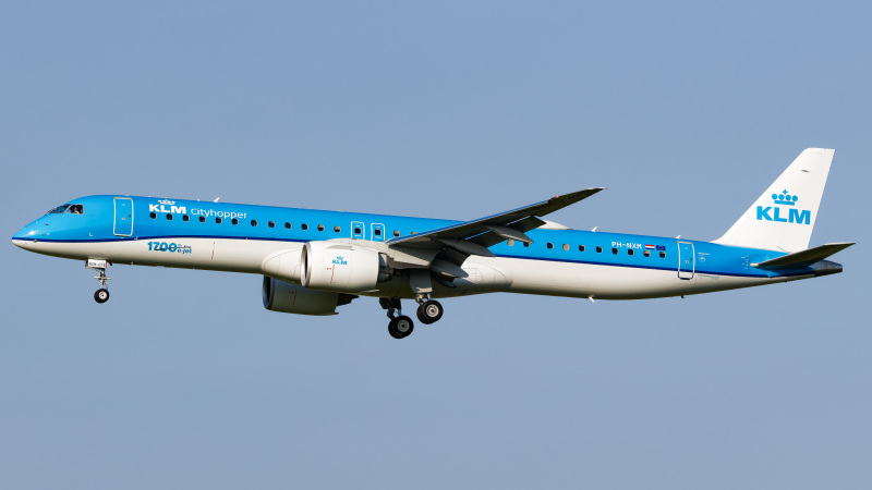 Photo of PH-NXM - KLM CityHopper Embraer E195-E2 at ZRH on AeroXplorer Aviation Database