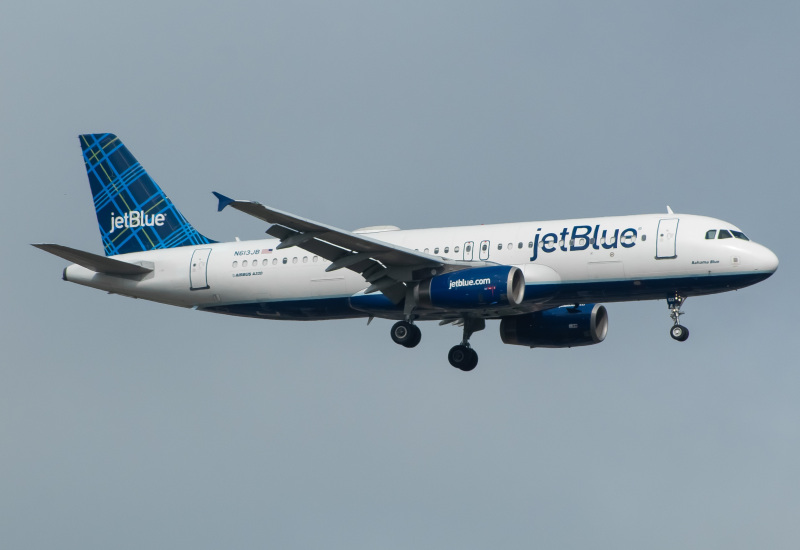 Photo of N613JB - JetBlue Airways Airbus A320-200 at JFK on AeroXplorer Aviation Database