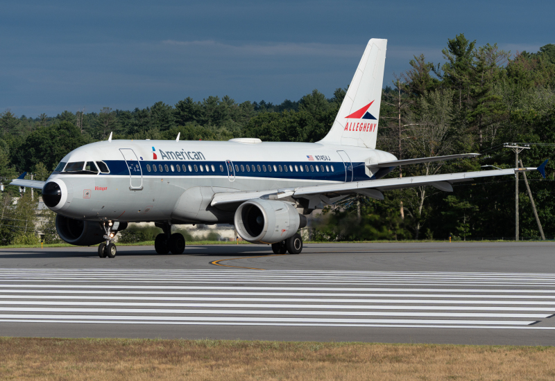 Photo of N745VJ - American Airlines Airbus A319 at MHT on AeroXplorer Aviation Database