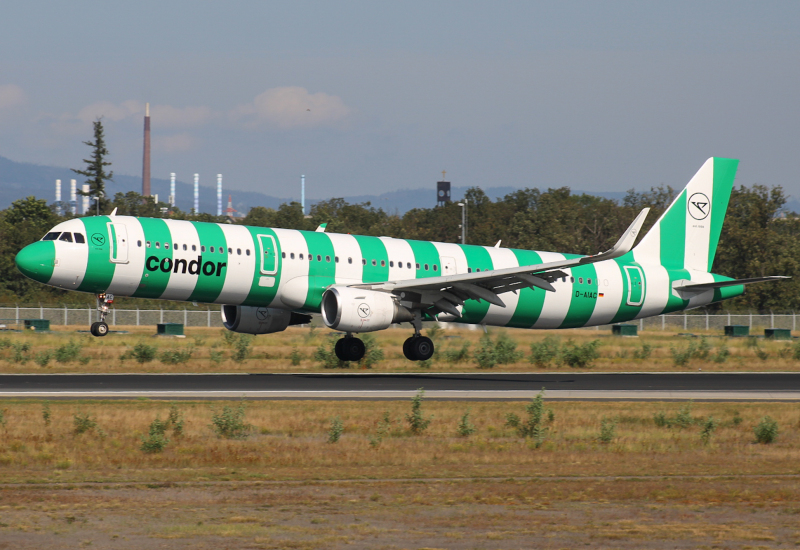 Photo of D-AIAC - Condor Airbus A321-200 at FRA on AeroXplorer Aviation Database