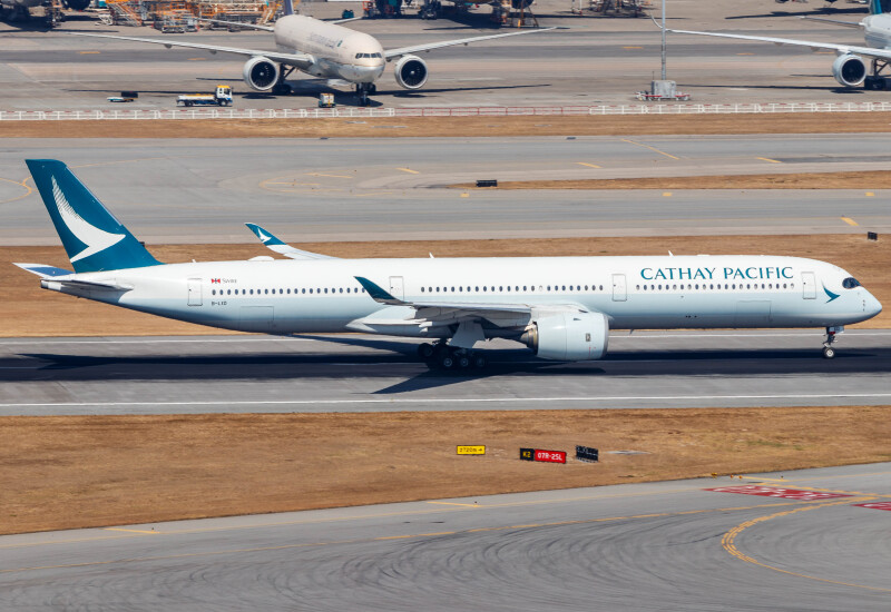 Photo of B-LXD - Cathay Pacific Airbus A350-1000 at HKG on AeroXplorer Aviation Database