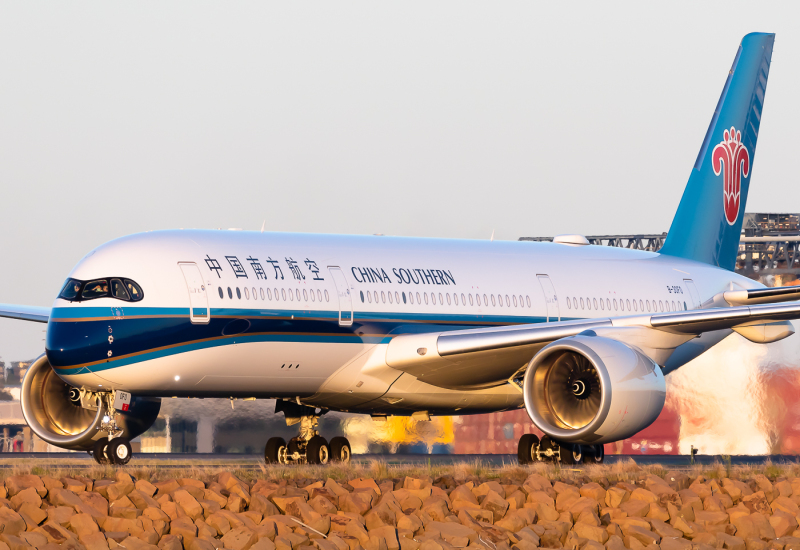 Photo of B-30F0 - China Southern Airlines Airbus A350-900 at SYD on AeroXplorer Aviation Database