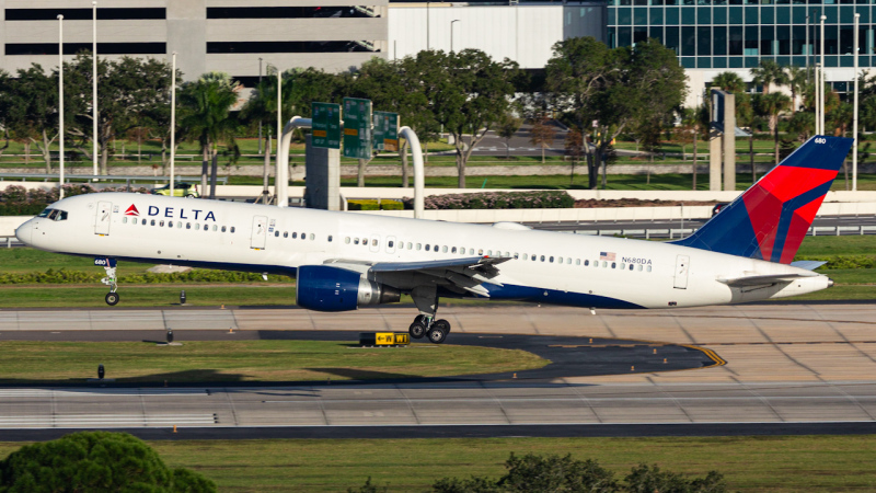 Photo of N680DA - Delta Airlines Boeing 757-200 at TPA on AeroXplorer Aviation Database
