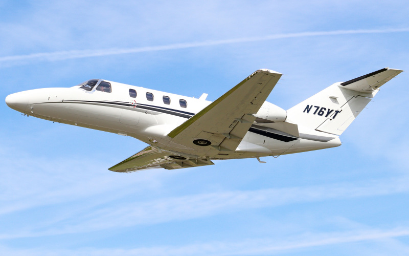 Photo of N76YT - PRIVATE Cessna Citation CJ1 at DVK on AeroXplorer Aviation Database