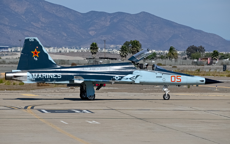 Photo of 761556 - US Marines Northrop F-5N Tiger II at SDM on AeroXplorer Aviation Database