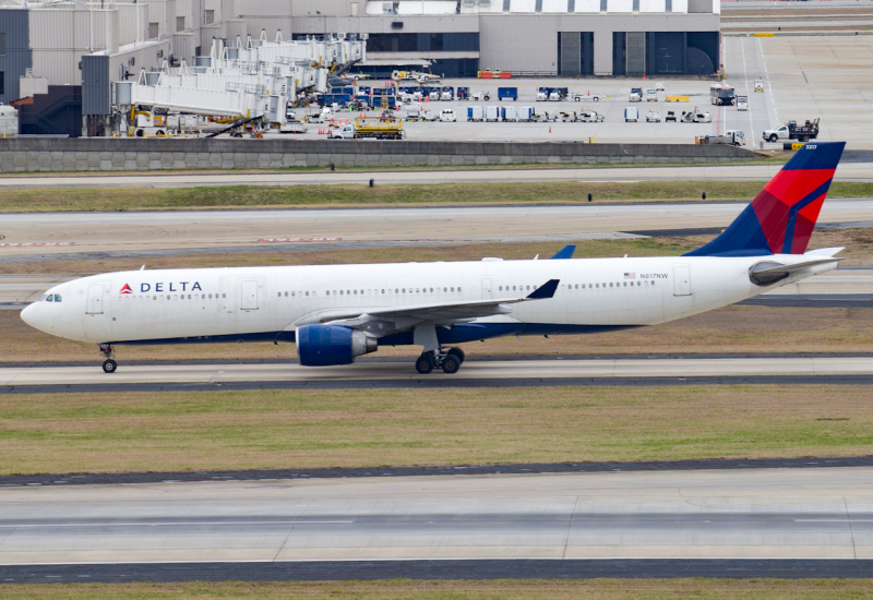 Photo of N817NW - Delta Airlines Airbus A330-300 at ATL on AeroXplorer Aviation Database