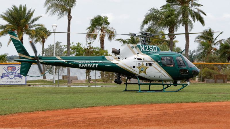 Photo of N2SD -  Pinellas County Sheriffs Office Airbus H125 at PIE on AeroXplorer Aviation Database