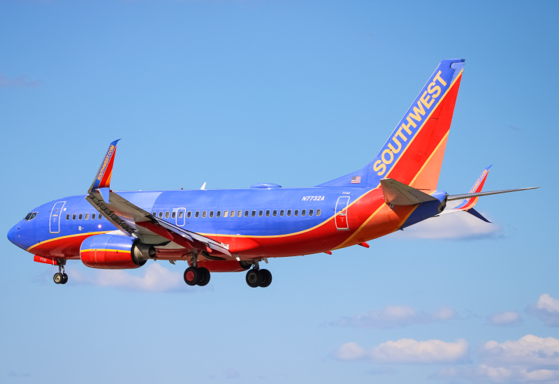 Photo of N7732A - Southwest Airlines Boeing 737-800 at BWI on AeroXplorer Aviation Database