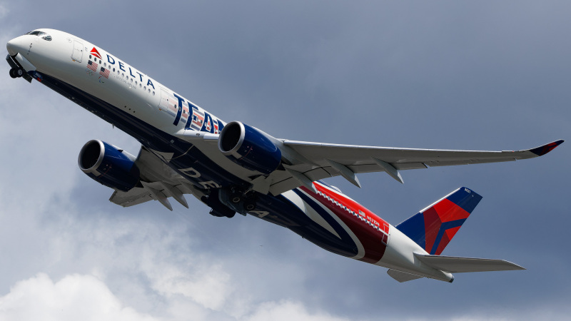 Photo of N521DN - Delta Airlines Airbus A350-900 at TPA on AeroXplorer Aviation Database