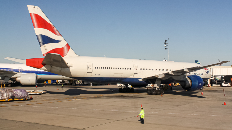 Photo of G-VIIK - British Airways Boeing 777-200ER at JFK on AeroXplorer Aviation Database