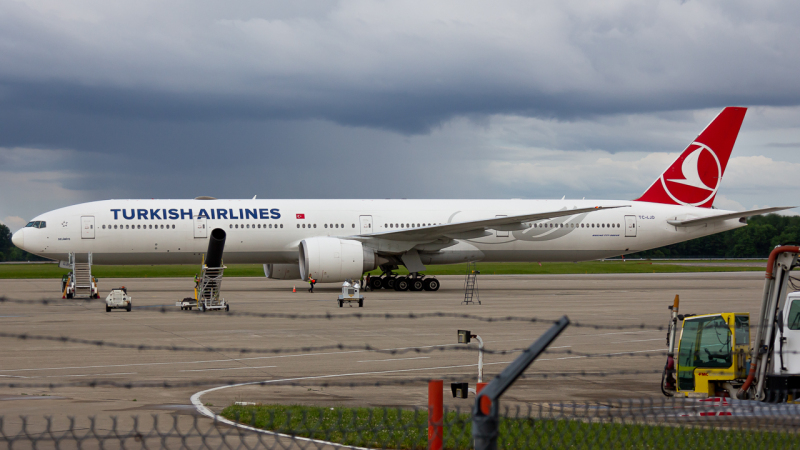 Photo of TC-LJD - Turkish Airlines Boeing 777-300ER at LCK on AeroXplorer Aviation Database